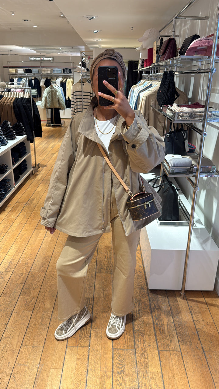 Trench beige in