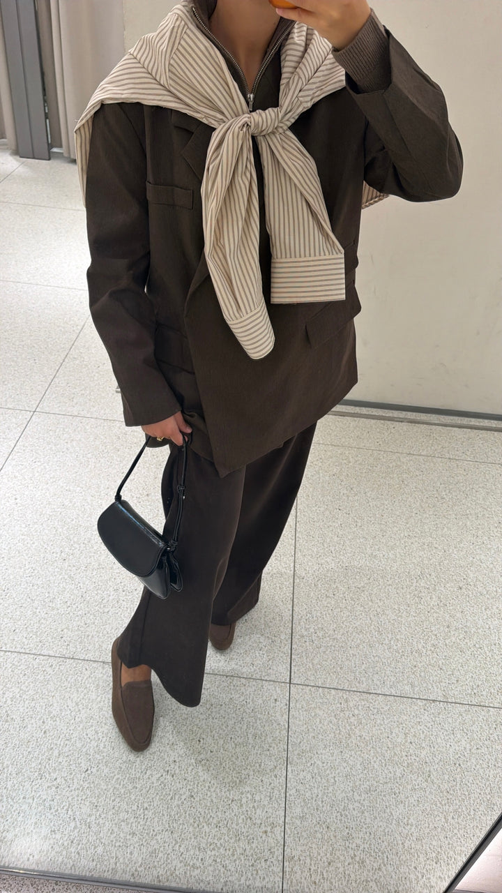 Blazer marron