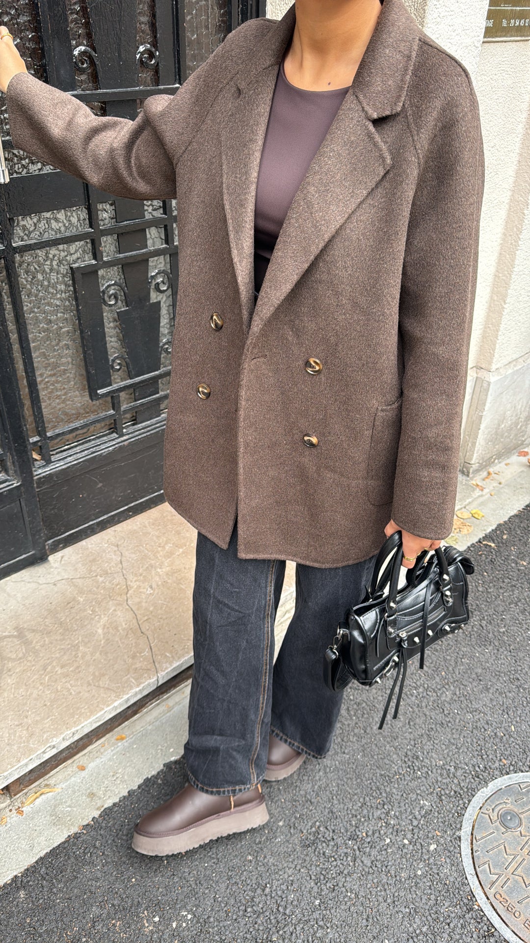 Manteau laine