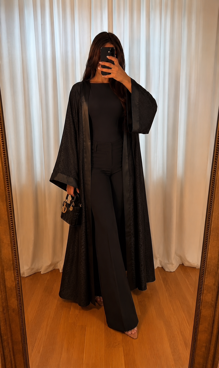 Kimono noir unique