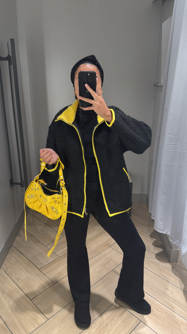 Veste dupe jaune