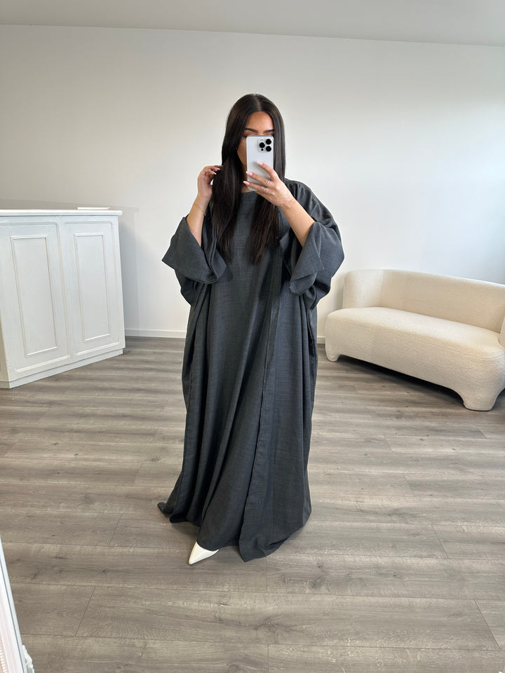 Ensemble Kimono Lin Gris