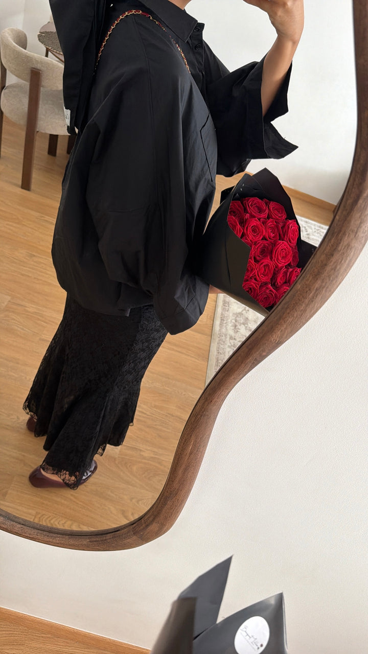 Chemise Mila noir