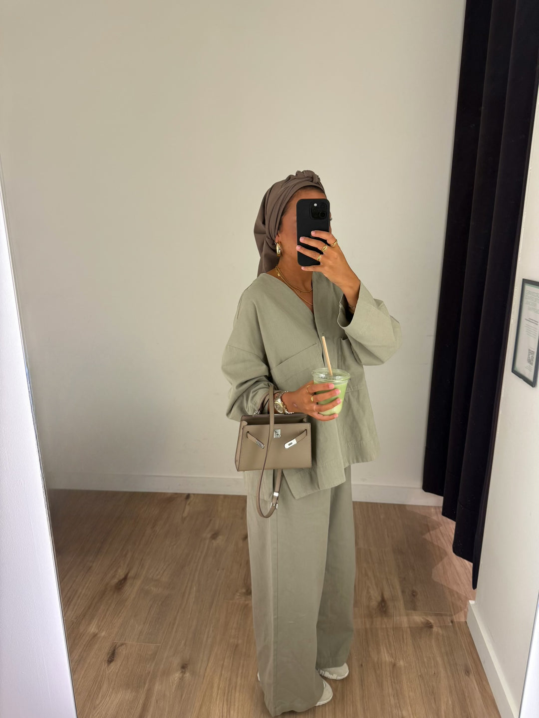 Ensemble chemise en coton