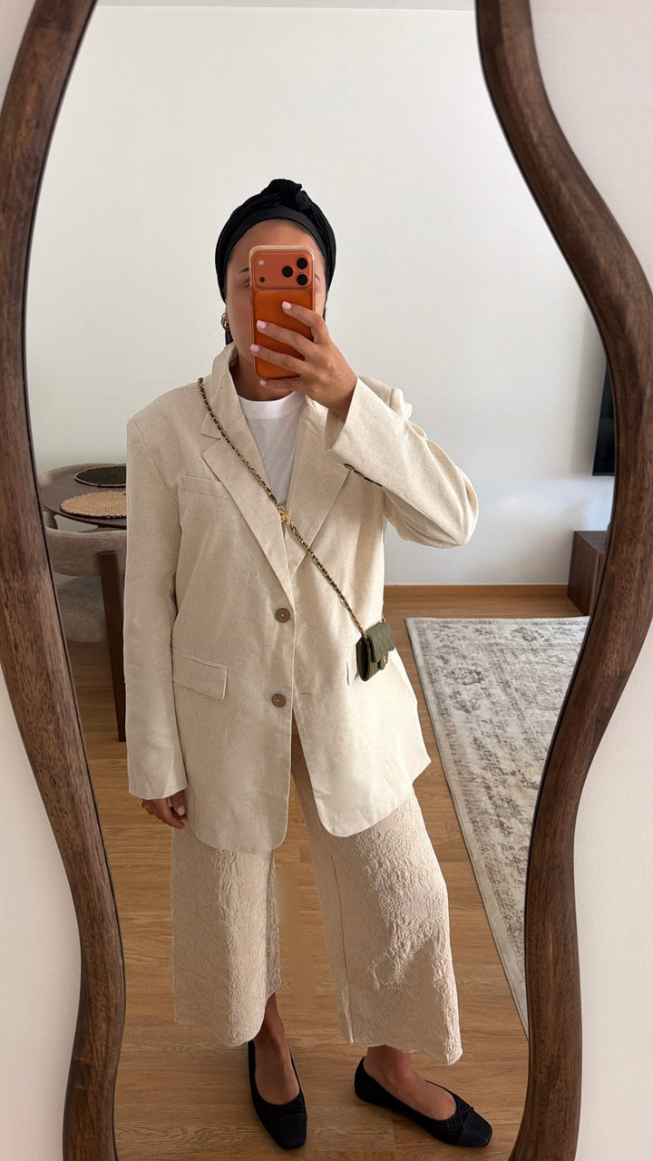 Pantalon broderie