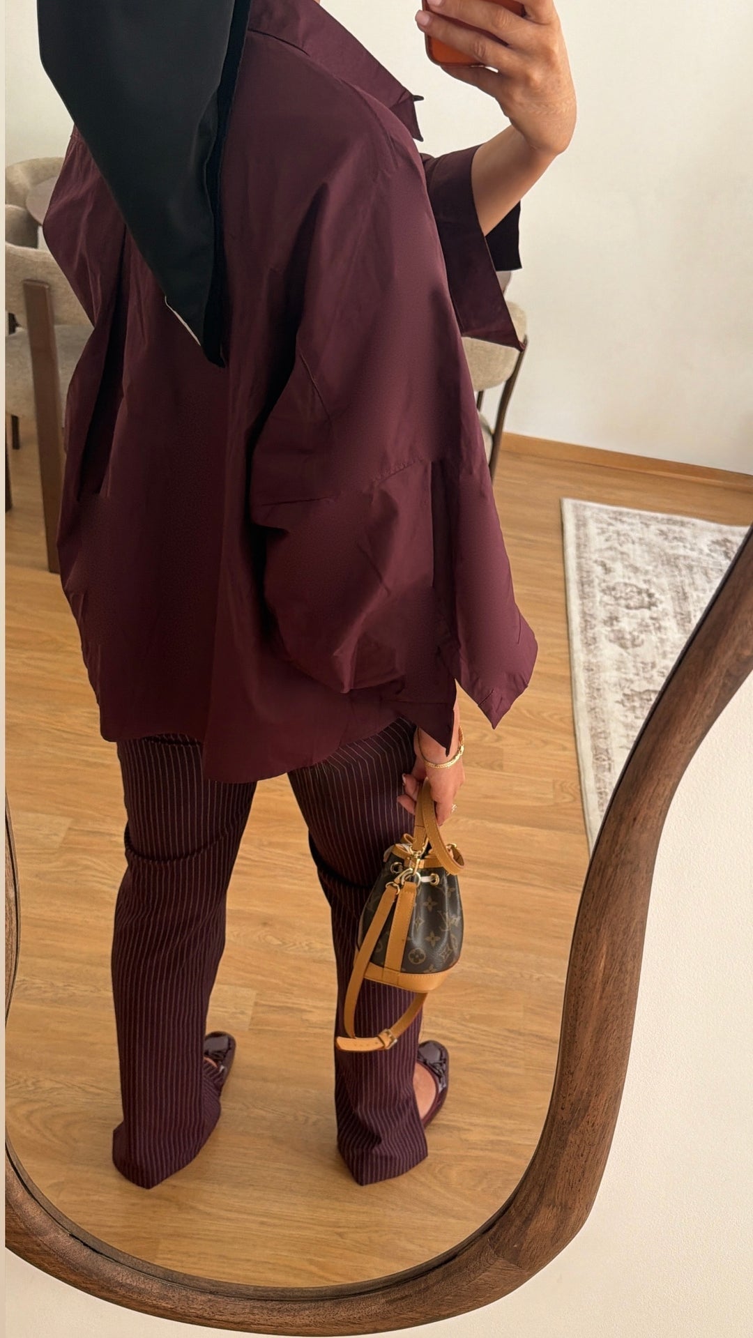 Chemise parfaite prune