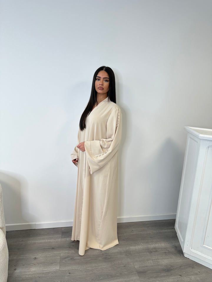 Abaya Perle Beige