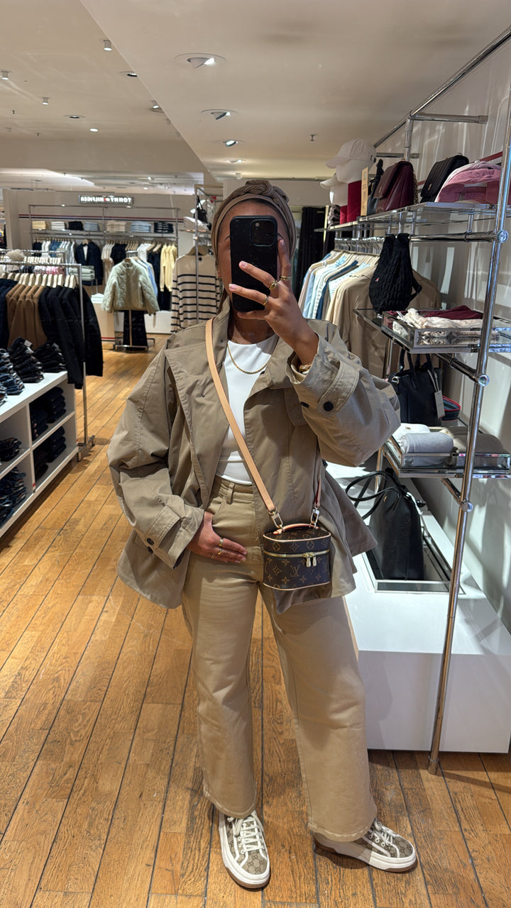 Trench beige in