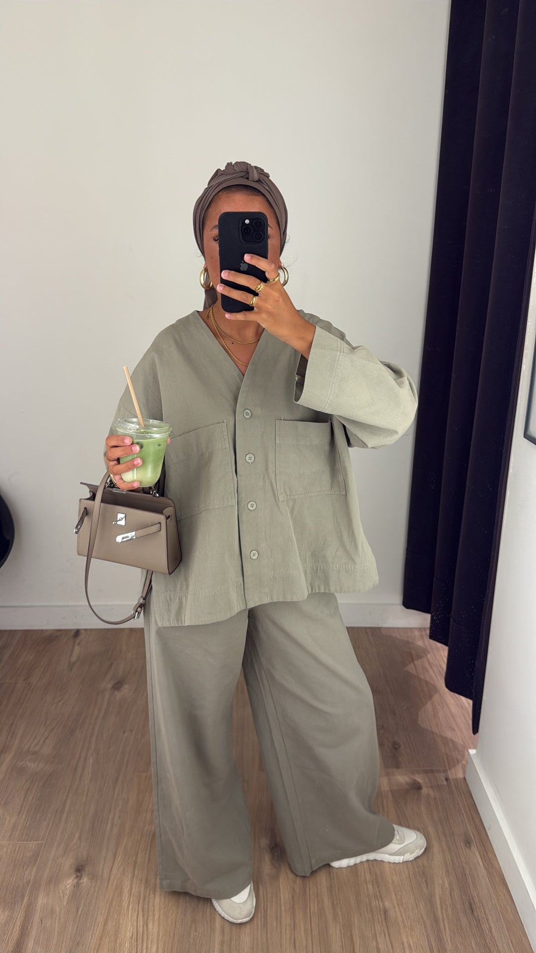 Ensemble chemise en coton