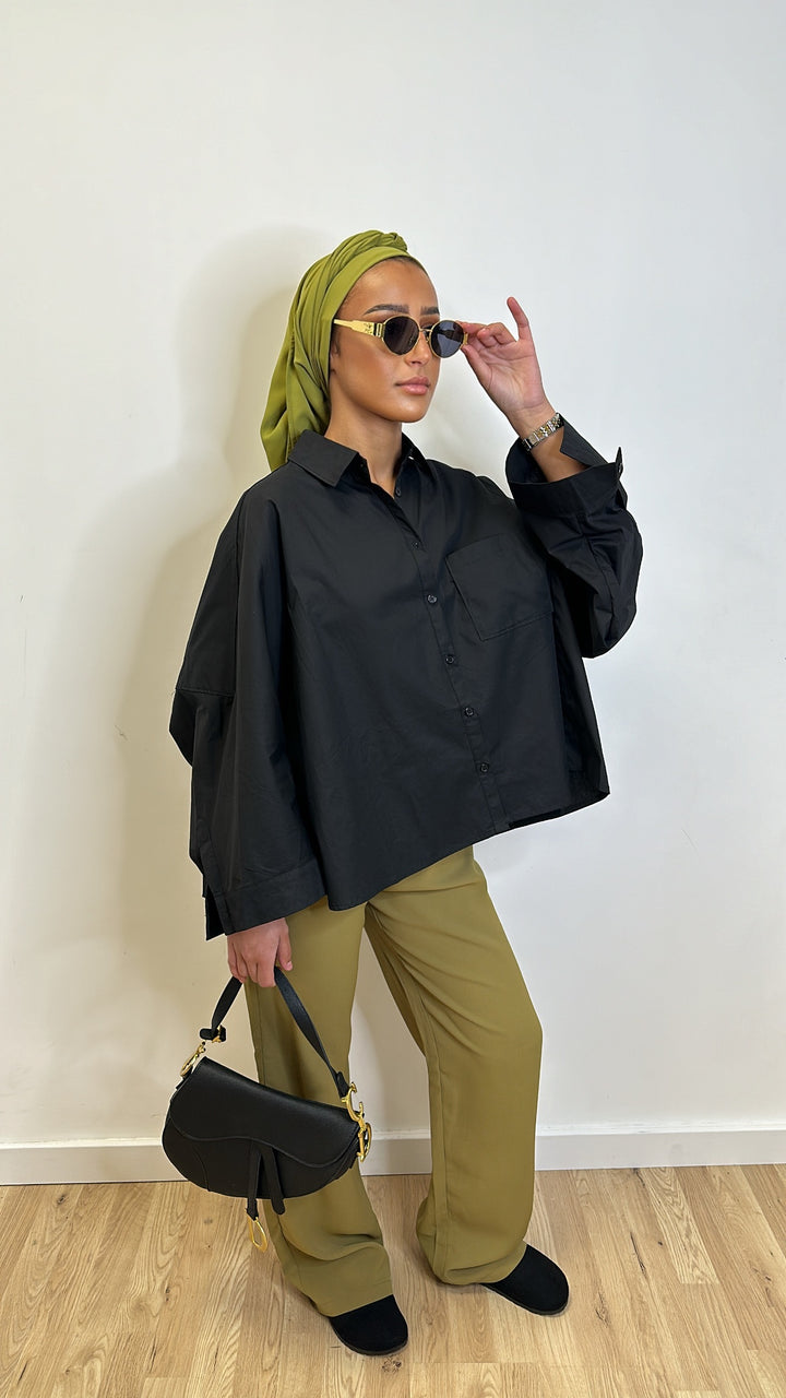 Chemise noir parfaite