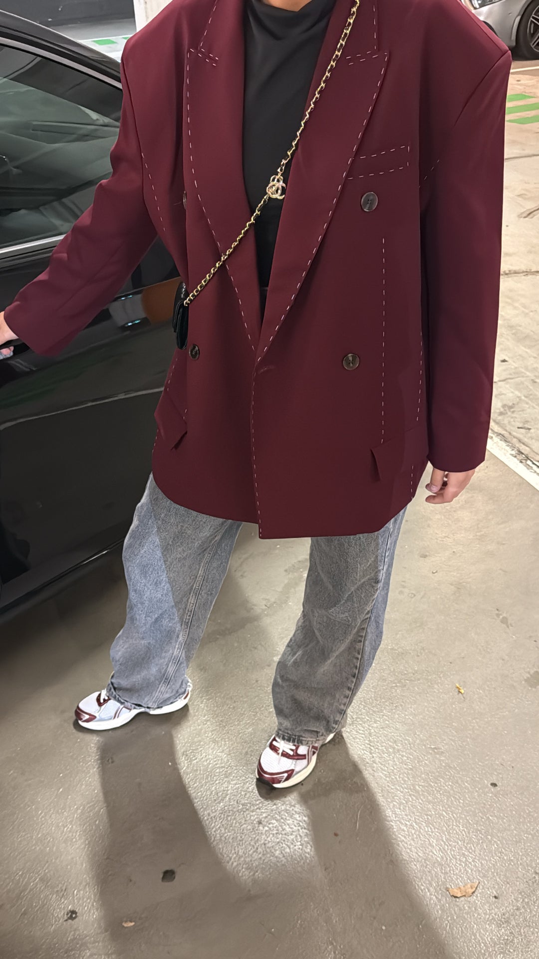 Blazer Zara bordeaux