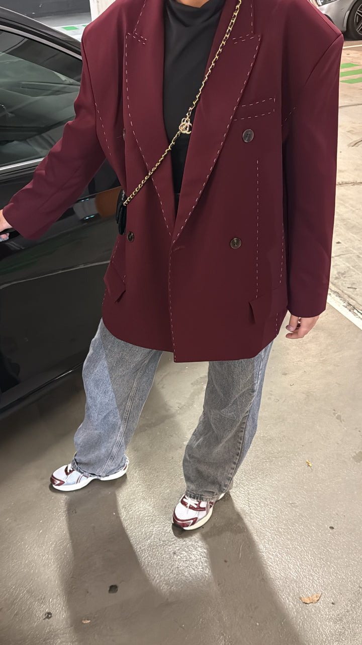 Blazer Zara bordeaux