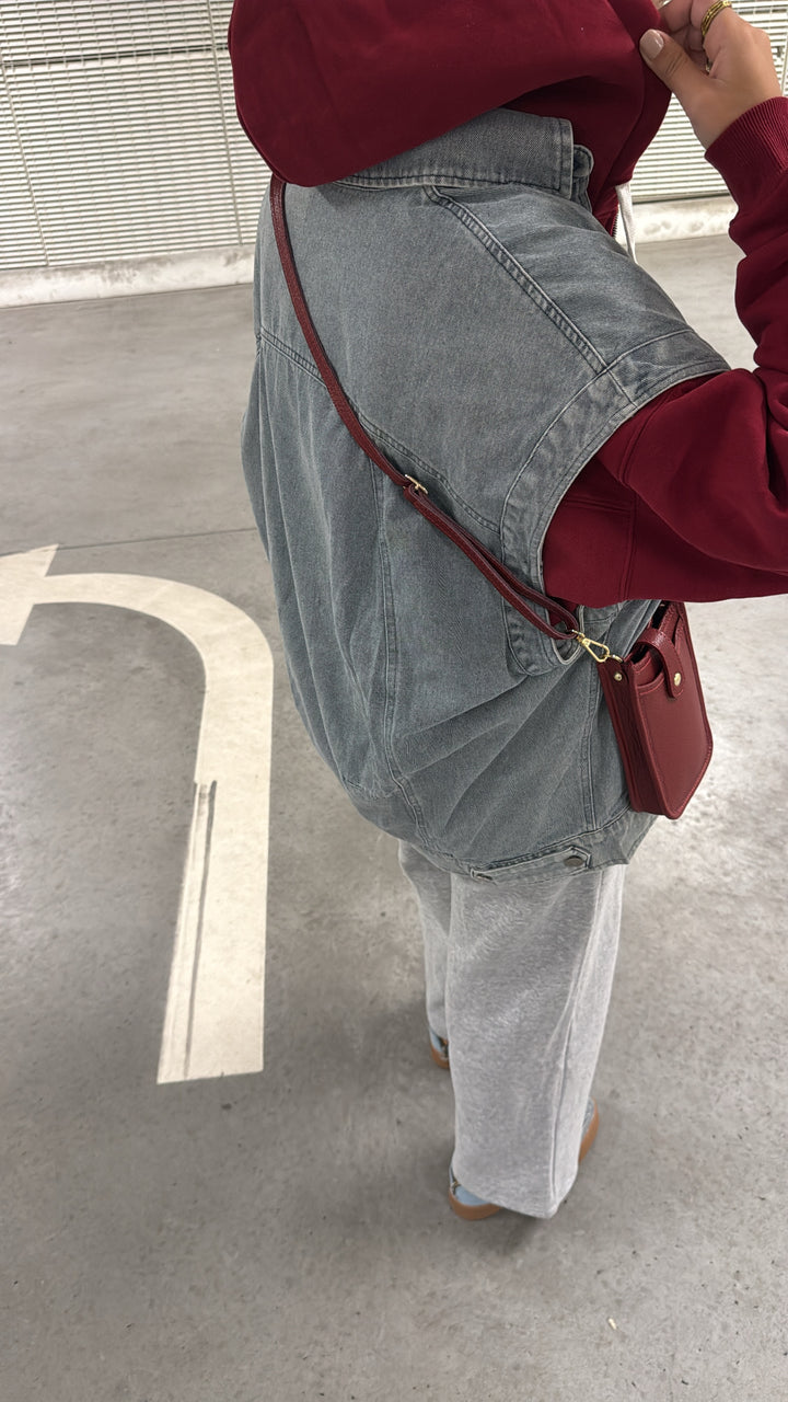 Veste en jeans sans manche