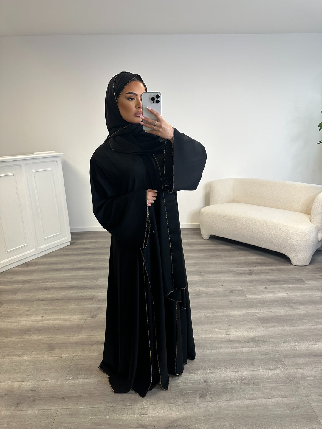 Abaya Dubai Noir