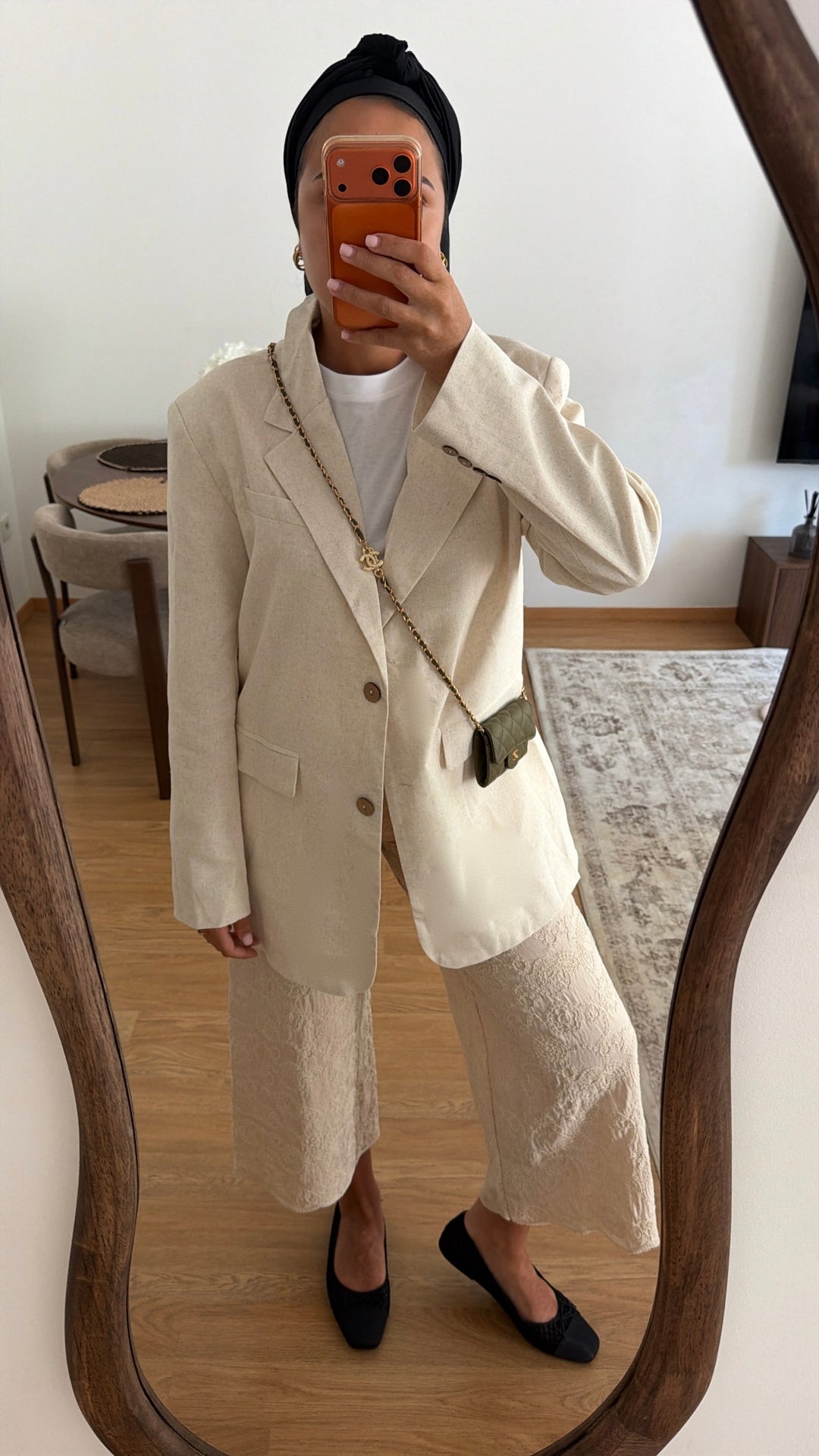 Pantalon broderie