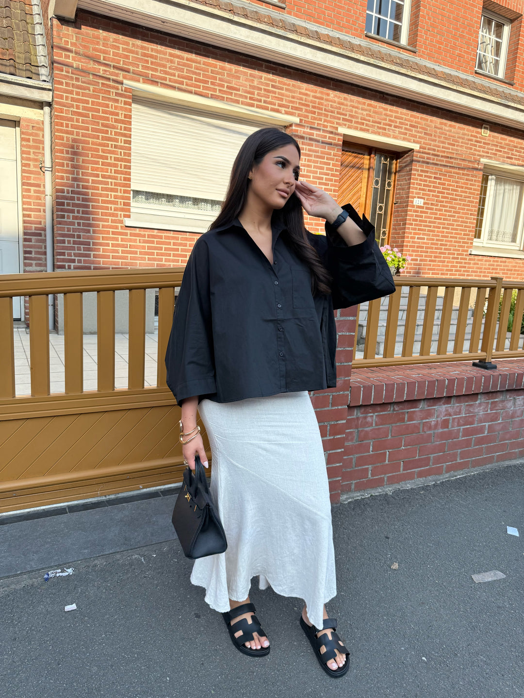 Chemise noir parfaite