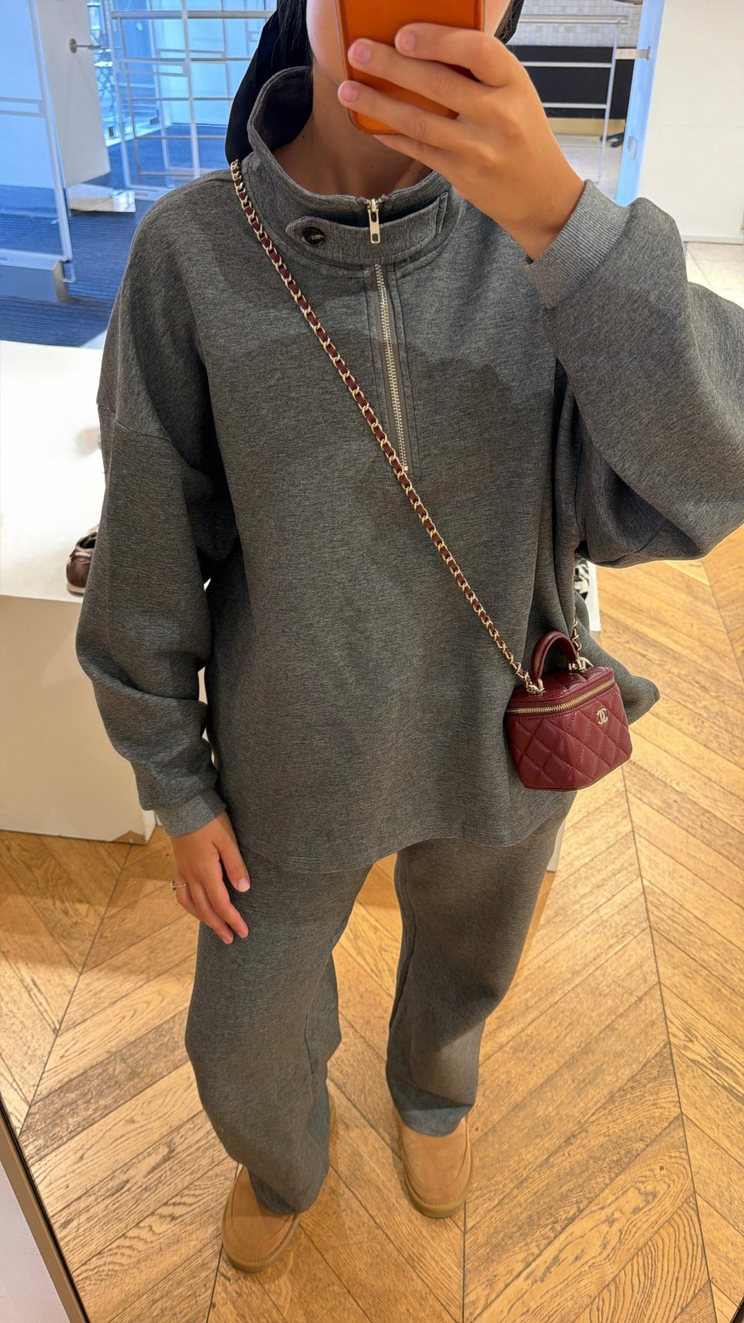 Ensemble Flora gris