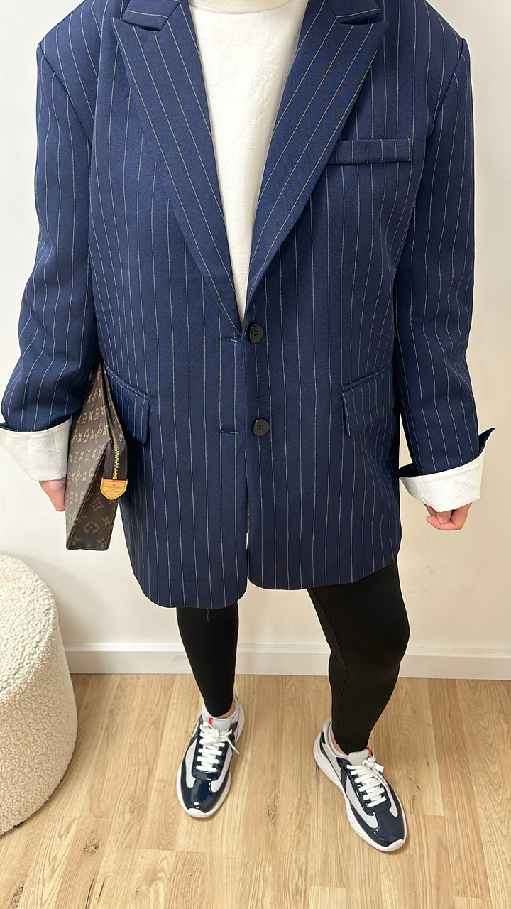 Blazer masculin bleu qualité +